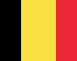 flag of Belgium 150x120 - Nations, Nationalities and Languages in Farsi A-H