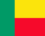 flag of Benin 150x120 - Nations, Nationalities and Languages in Farsi A-H