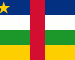 flag of Central African Republic 150x120 - Nations, Nationalities and Languages in Farsi A-H