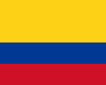 flag of Colombia 150x120 - Nations, Nationalities and Languages in Farsi A-H