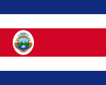 flag of Costa Rica 150x120 - Nations, Nationalities and Languages in Farsi A-H
