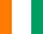 flag of Cote d Ivoire 150x120 - Nations, Nationalities and Languages in Farsi A-H