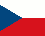 flag of Czech Republic 150x120 - Nations, Nationalities and Languages in Farsi A-H