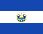 flag of El Salvador 150x120 - Nations, Nationalities and Languages in Farsi A-H