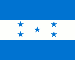 flag of Honduras 150x120 - Nations, Nationalities and Languages in Farsi T-Z