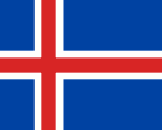 flag of Iceland 150x120 - Nations, Nationalities and Languages in Farsi I-M