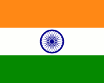 flag of India 150x120 - Nations, Nationalities and Languages in Farsi I-M