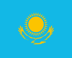 flag of Kazakhstan 150x120 - Nations, Nationalities and Languages in Farsi I-M