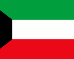 flag of Kuwait 150x120 - Nations, Nationalities and Languages in Farsi I-M