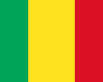 flag of Mali 150x120 - Nations, Nationalities and Languages in Farsi I-M