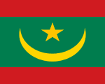 flag of Mauritania 150x120 - Nations, Nationalities and Languages in Farsi I-M