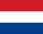 flag of Netherlands 150x120 - Nations, Nationalities and Languages in Farsi N-S