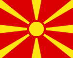 flag of North Macedonia 150x120 - Nations, Nationalities and Languages in Farsi N-S