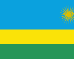 flag of Rwanda 150x120 - Nations, Nationalities and Languages in Farsi N-S