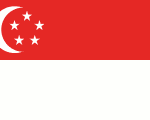 flag of Singapore 150x120 - Nations, Nationalities and Languages in Farsi N-S