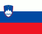 flag of Slovenia 150x120 - Nations, Nationalities and Languages in Farsi N-S