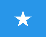 flag of Somalia 150x120 - Nations, Nationalities and Languages in Farsi N-S