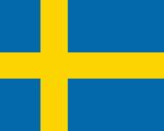 flag of Sweden 150x120 - Nations, Nationalities and Languages in Farsi N-S