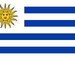 flag of Uruguay 150x120 - Nations, Nationalities and Languages in Farsi T-Z